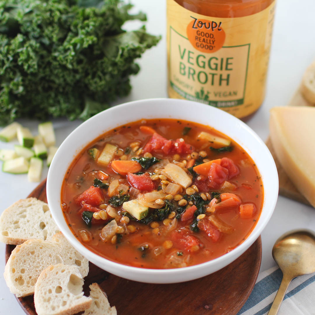 Lentil Vegetable Soup - Zoup! Good, Really Good