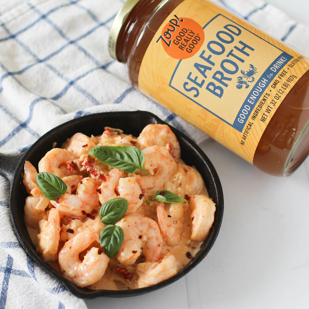 Keto-Friendly Creamy Garlic Shrimp