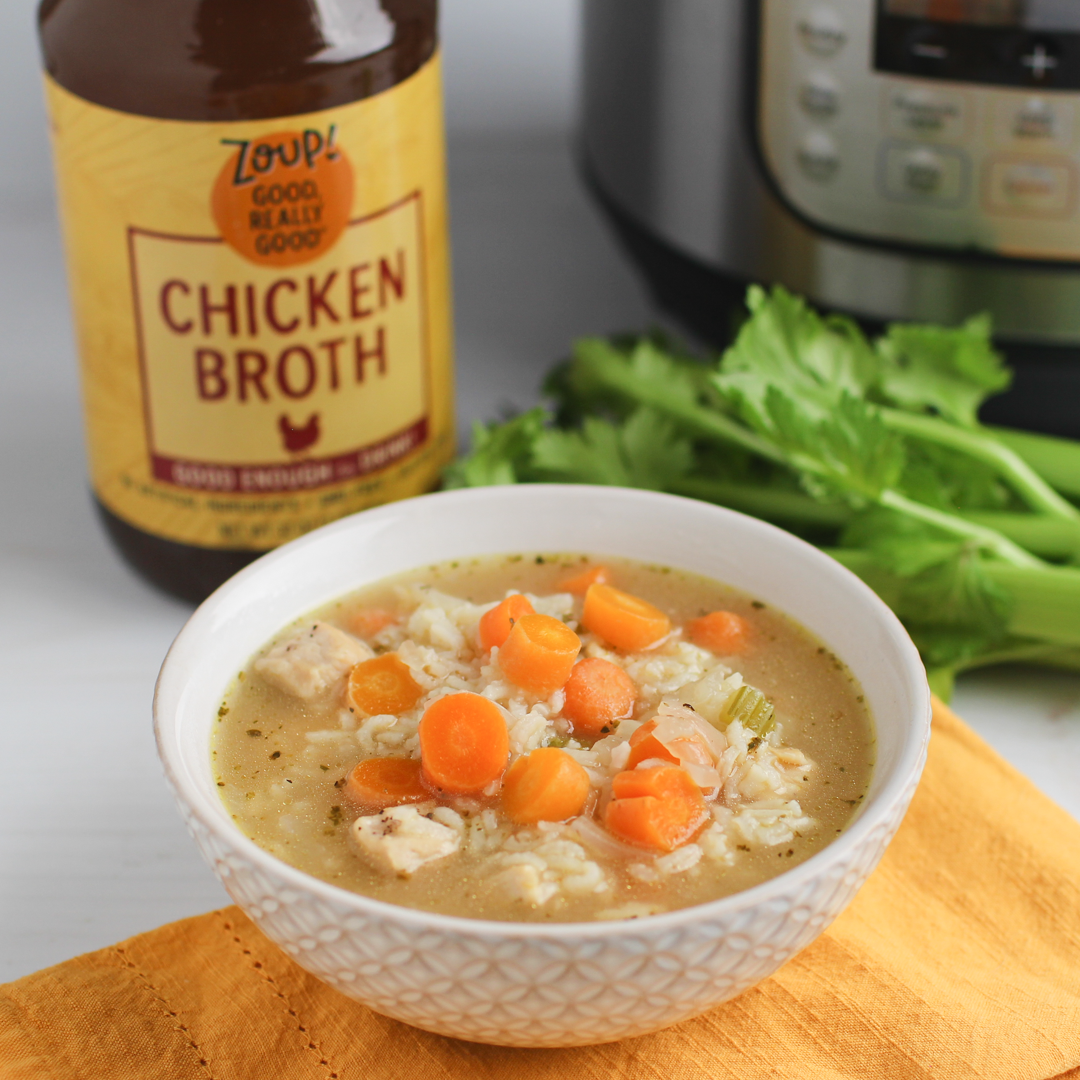 Low Fodmap Chicken and Rice Soup
