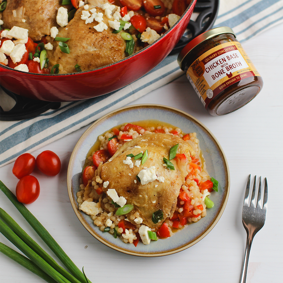 One Pot Chicken with Couscous