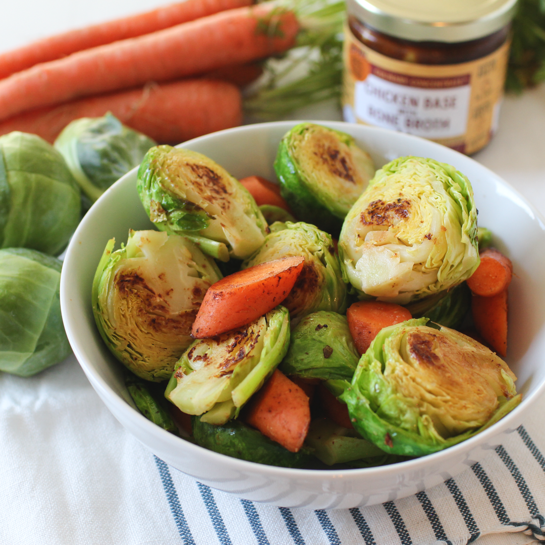 Brussel Sprouts & Carrots