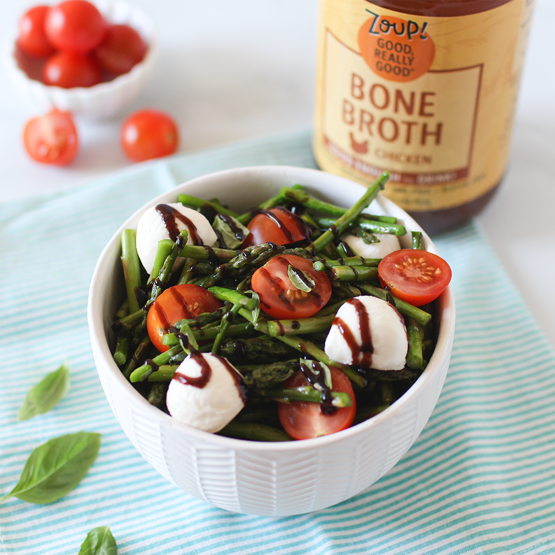 Asparagus Caprese Salad